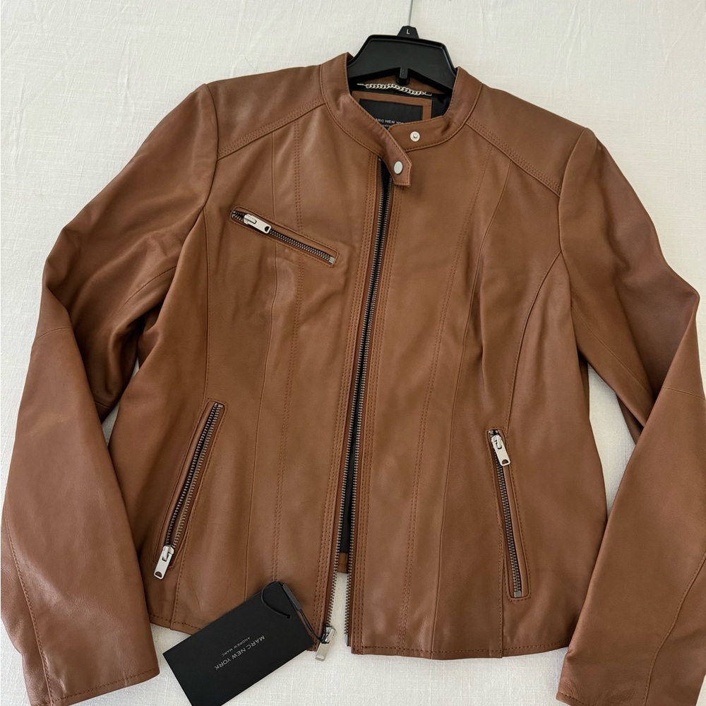 Marc New York genuine leather jacket